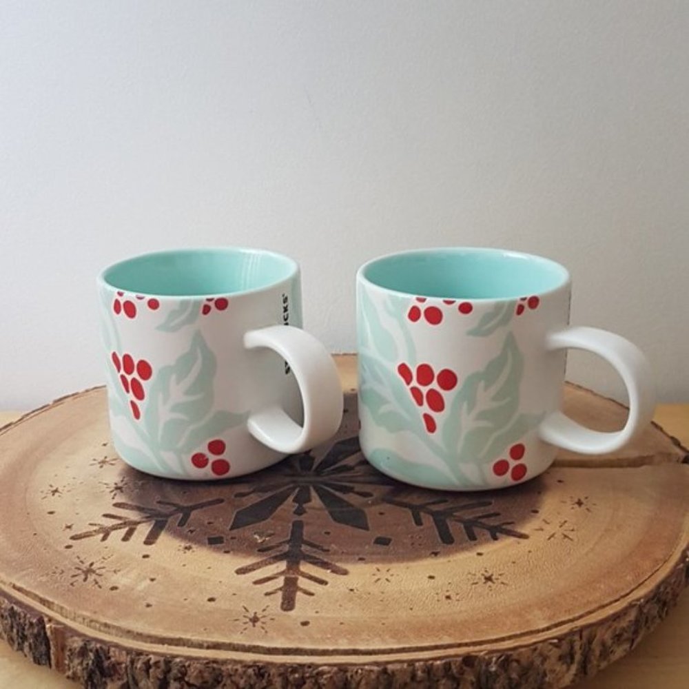 Holly Berries Mugs